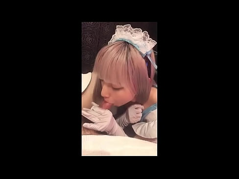 ❤️ Japanski idol [mayuka], kostim francuske sobarice, 1. dio, pušenje i drkanje losionom ❤️❌ Domaći porno na bs.sexuria-net.ru ❌❤